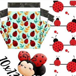 🐞 10 ct Poly mailers, Lady Bugs